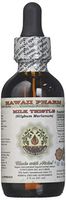 Milk Thistle Alcohol-Free Liquid Extract, Organic Milk Thistle (Silybum marianum) Dried Seed Glycerite 2x2 oz
