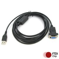 Valley Enterprises FTDI USB Programming Cable for Kenwood TM-D700, TS-480, TS-570, TS-590, TS-590SG, TS-2000 Yaesu FT-1000MP, FT-2000, FT-5000. FT-9000, FT-450, FT-950, FT-DX1200, FT-DX3000, FT-DX5000