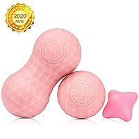 KOOLSEN Massage Lacrosse Fascia Ball for Deep Tissue, Myofascial Release, Muscle Knots, Yoga and Trigger Point Therapy, 100% Solid Rubber Construction Designed for Durability - Lifetime Guarantee