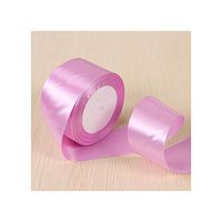 White Pink Black Blue Red Green Purple Yellow Satin Ribbons Christmas Halloween Wedding Birthday Party Gift Box Wrapping Ribbons,Pink Purple,25Mm