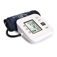 Upper Arm Blood Pressure Monitor Blood Pressure Monitor Automatic Measure Blood Pressure and Heart Rate Pulse with Large Cuff,2 x 99 Memories(Battery Included)