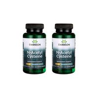 Swanson N-Acetyl L-Cysteine - Featuring Ajipure 600 mg 60 Veg Caps 2 Pack
