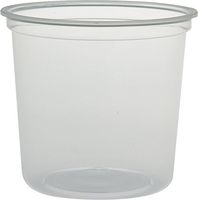 Solo MN24-0100 24 oz Translucent Polypro Plastic Deli Container (Case of 500)