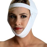 InstantRecovery Surgical Chin Strap with Support Straps Post Surgery (White One - Size)