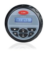 Waterproof Bluetooth Marine Digital Media Stereo Receiver with MP3 Player AM FM Radio and USB for Streaming Music on Boats Golf Carts ATV UTV and Spa Hot Tubs