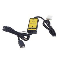 Auto Car USB Aux-in Adapter MP3 Player Radio Interface for Mazda 323 3 5 CX7 MX5 MPV Miata
