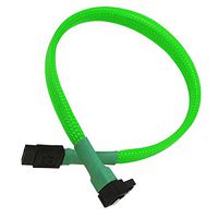 Nanoxia SATAIII Cable Angled 45cm Neon-Green