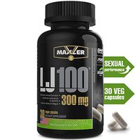 Maxler LJ100® Vegan Testosterone Booster for Men - Natural Metabolism Booster for Muscle Growth - Increases Stamina, Endurance, Recovery - 30 Vegan Capsules for Mens Health