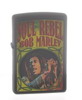Zippo Bob Marley Street Chrome Lighter
