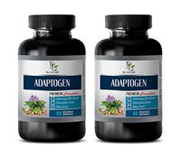 Heart Health Supplements for Women - ADAPTOGEN Premium Complex - Pure and Potent Ingredients - holy Basil Capsules - 2 Bottles 120 Vegetable Capsules