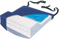 Skil-Care Anti-Thrust Cushion, w/Gel, for Geri Chair # 757130 - 20"x18", each