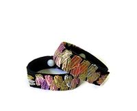 Travel Wristbands, Anti Nausea Bracelet, Morning Sickness Relief, Designer Nausea Band, Nausea Remedy, Anxiety Relief Bracelet (Pair) Princess (Large 9")