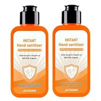 Feccile 2PCS Disposable Hand Sanitizer Refreshing Gel, Bacteriostatic Liquid Hand Soap, Antibacterial Multipurpose Cleaner Soothing Gel, Cleaning Supplies - 100ML