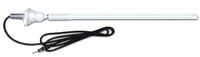 Dual Electronics MANT16W Durable Mast Long Range Marine Radio Antenna White