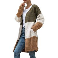 Women's Open Cardigan, Lightweight Long Sleeve Sweater Casual Coat V Neck Blouse Jacket Sweatshirt Tops