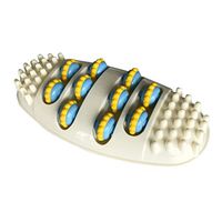 Foot Massager, Dual Roller Foot Massager with Massage Ball for Plantar Fasciitis Recovery and Tight Muscles Relax