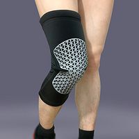 WESEAZON Knee Sleeves Old Man Knee Pads Fall Protection Gear Air-Conditioning Knee Pads Knee Socks for Sleeves Warm Leggings Rheumatism Knee Pads Black White Stripes