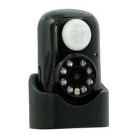 Hanwha SD card recording infrared and human body detection sensor mounted compact auto video recorder DVR-Q