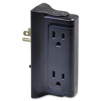 CCS25132 - Compucessory 4 Outlet Wall Tap Surge Protector