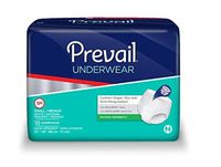 Prevail Super Plus Protective Underwear in Green (Small/Medium) Quantity: Pack of 18