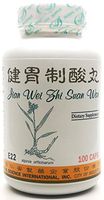 Acid Away Dietary Supplement 500mg 100 Capsules (Jian Wei Zhi Suan Wan) E22 100% Natural Herbs