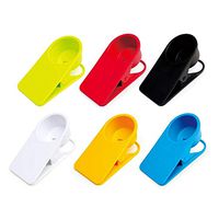 CAIZHAO Drinking Cup Holder Clip,Colorful Movable Desk Holder Clip for Home Office