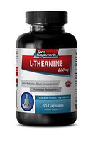 L theanine Pills - L Theanine 200mg - Alleviates Anxiety (1 Bottle - 60 Capsules)