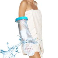 Adult Waterproof Arm Cast Wound Cover Protector for Shower Bath, Reusable Cast Sleeve Bag Covers for Broken Hands, Wrists, Watertight Protection Keep Bandage Dry