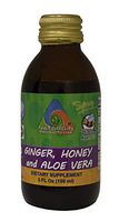 Naturgin Syrup for Children with Ginger, Honey and Aloe Vera 5 oz (150ml)