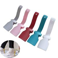 WAQIA HOUSE 5 Pcs Lazy Shoe Helper Portable Shoe Horn Creative Shoe Lifting Helper, Perfect Shoe Horn/Slider for Elderly, Disabled, Pregnancy
