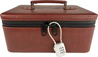 Stash Box with Lock - Smell Proof Case with Lock - Travel Case with Lock - Locking Travel Case Stash Boxes