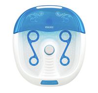 HoMedics  Jet Action Footbath with Heat | 6 Hydro-therapy Water Jets, Pedicure Center, Raised Nodes, Heat Maintenance, 3 Pedicure Attachments | Soothe Tired Muscles, Convenient Storage | JetSpa Elite