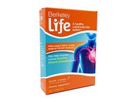 Berkeley Life Nitric Oxide Boost #1 Blood Pressure Support Supplement Pomegranate Extract & Beet Root Capsules for High Blood Pressure Support Healthy Blood Flow Heart Health Supplement - 60 Ct