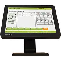 Logic Controls LE1015 15" LCD Touchscreen Monitor - True Flat, Resistive Touch, USB, 1024x768, Black . . . (158937)