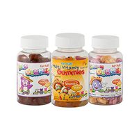 Nature's Family Multi Vitamin Iron Calcium Gummies for Kids 3pcs Set