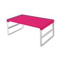 LIHIT LAB Desktop Stand, 9.8 x 15.4 x 6.3 inches, Pink
