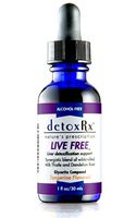 DetoxRx Live Free - All Natural, Organic and wildcrafted Liver and Kidney Support - Alcohol-Free Glycerin Based Supplement - Milk Thistle and Dandelion Help Support Liver and Kidney Health
