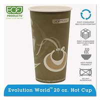 ECOEPBRHC20EW - ECO-PRODUCTS,INC. Evolution World 24% PCF Hot Drink Cups