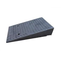 Thickened Rubber Sill Ramp, Cushioned Car Uphill Mat, Shopping Mall Warehouse Supermarket Entrance Ramp Pad Motorcycle Trolley Loading Ramp (Size: 50 80 19cm)