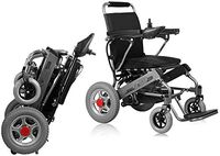 LHBNH Comfortable Wheelchair Electric wheelchairs, Collapsible Elderly Smart Small Portable assistive car Automatic Moped (Size : 12a/15km)