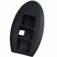 KEYGUARDZ Black Rubber Keyless Entry Remote Smart Key Fob Skin Cover Protector