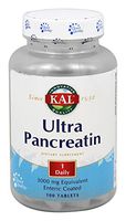 Kal 3000 Mg Ultra Pancreatin Tablets, 100 Count