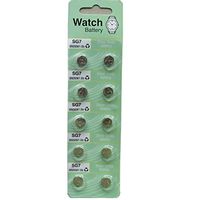 Generic 10 X Sg7 927 395 Sr57 Sr927Sw Silver Oxide Battery