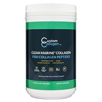 Fish Collagen Peptides 1.5lb (24oz) Jar - Marine Collagen Powder - Paleo - Non GMO - Highly Soluble - Unflavored Powder - Scoop Included