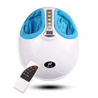 ZQG BEAUTY Foot Massager with Hot Rolling and Adjustable Air Compression Shiatsu Depth Kneading Massage Home Office Automatic Removable Washable Switchable Heat Work,B