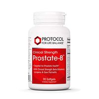 Protocol For Life Balance - Prostate-B (Clinical Strength) - Beta-Sitosterol, Lycopene and Saw Palmetto from Natural Ingredient Source Targeted for Prostate Health - 90 Softgels
