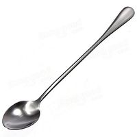 Stainless Steel Long Spoon Coffee Latte Ice Cream Cocktail Scoop