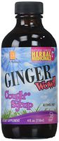 L A NATURALS Ginger Wow! Syrup Cough, 4 fl.oz (118 ml)