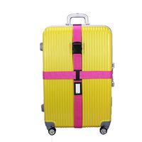 donfohy Travel longer tied me with luggage belt tied cross silicone packing tape tied with reinforcement travel
