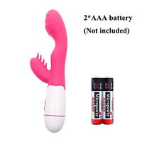 Advlt s Bullet 30 Speeds G Spot Vibrators Women, USB Rechargeable Dual Vibration Waterproof Sex Mashine Hot Pink AAA Battery,Sex Women Silicon Inalambrico Video